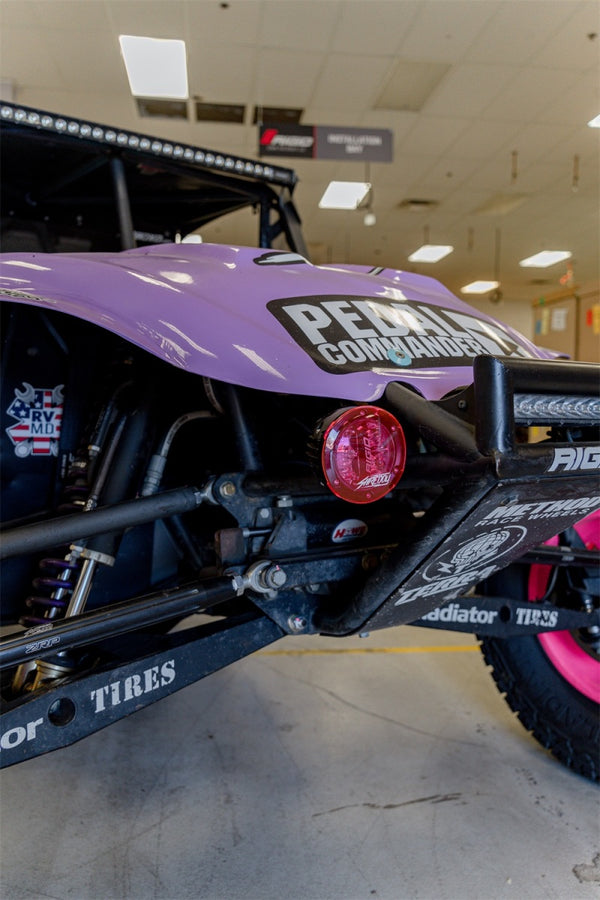 Rigid Industries x SHREDDY 360-Series 4in Lights w/Wt Bcklght (2) + 6 Covers (2 Pink/2 Teal/2 Blk) Rigid Industries x SHREDDY 360-Series 4in Lights w/Wt Bcklght (2) + 6 Covers (2 Pink/2 Teal/2 Blk)