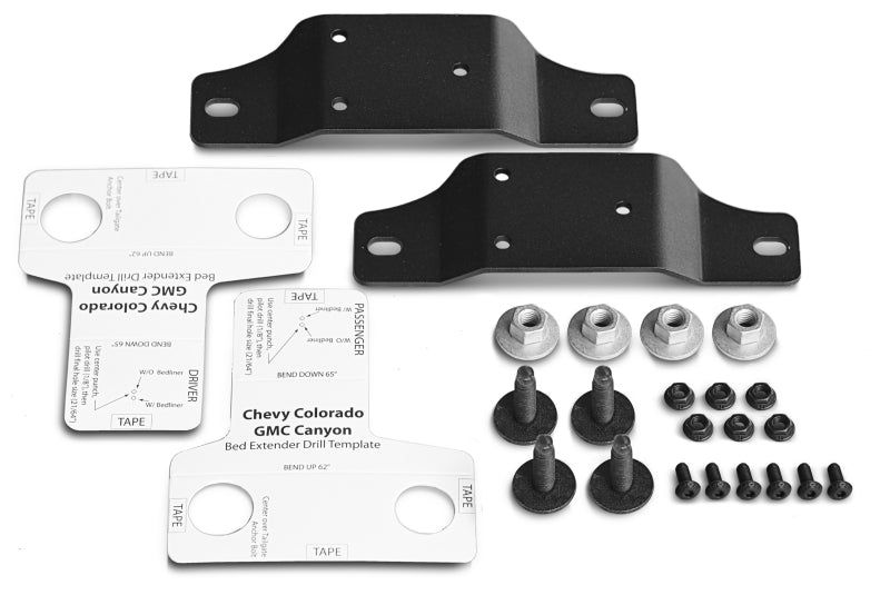AMP Research 19-22 Chevrolet/GMC Colorado/Canyon Bedxtender HD Kit - Black AMP Research 19-22 Chevrolet/GMC Colorado/Canyon Bedxtender HD Kit - Black