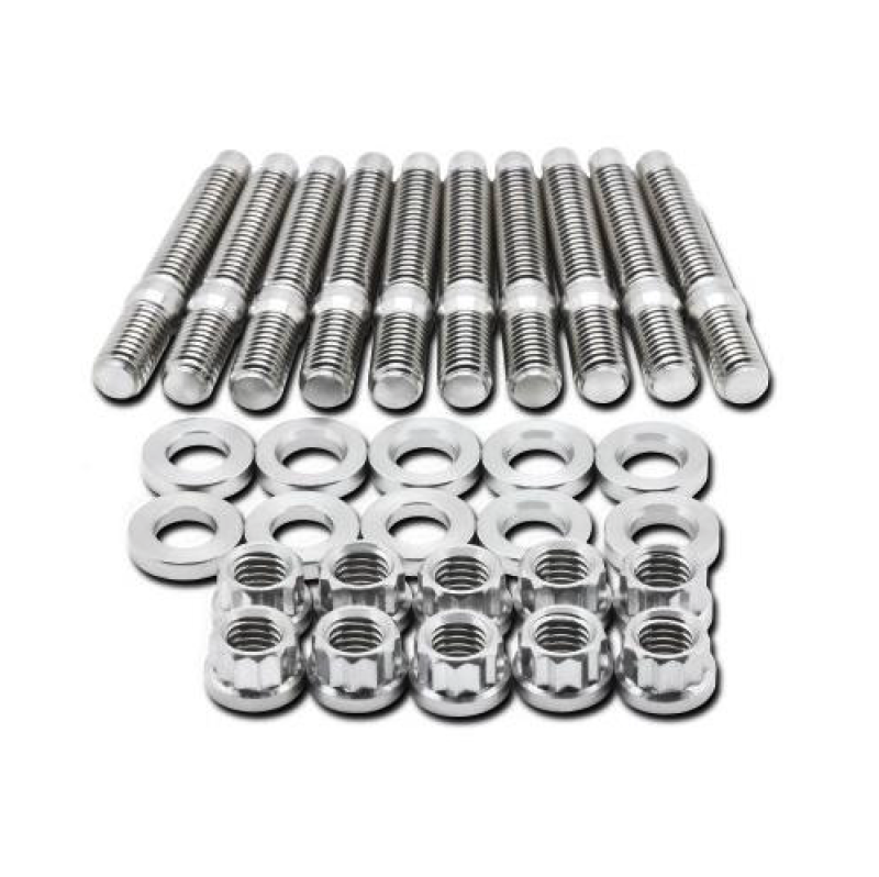BLOX Racing BLOX Racing Manifold M8x1.25x45mm Stud Kit 10-piece BLOX Racing BLOX Racing Manifold M8x1.25x45mm Stud Kit 10-piece