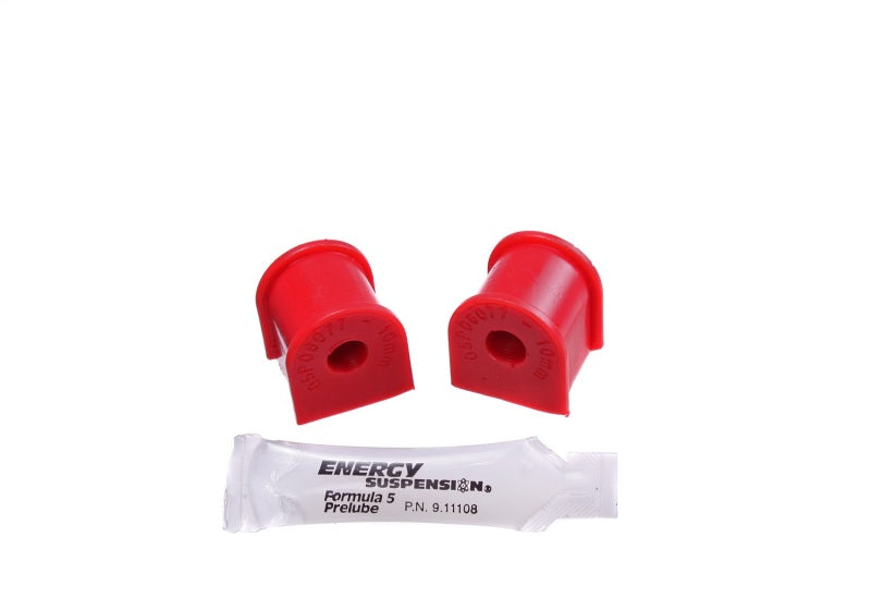 Energy Suspension 06-11 Honda Civic (Excl Si) 10mm Rear Sway Bar Bushings - Red Energy Suspension 06-11 Honda Civic (Excl Si) 10mm Rear Sway Bar Bushings - Red