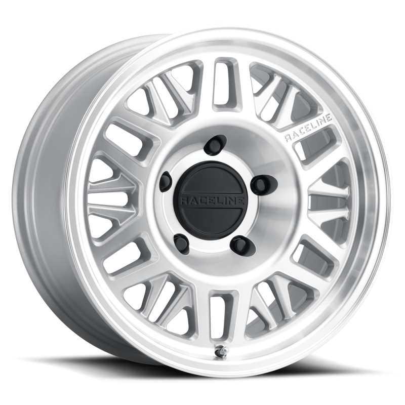 Raceline 451MC Ryno 17x8.5in / 6x120 BP / 0mm Offset / 67.1mm Bore - Machined Wheel Raceline 451MC Ryno 17x8.5in / 6x120 BP / 0mm Offset / 67.1mm Bore - Machined Wheel
