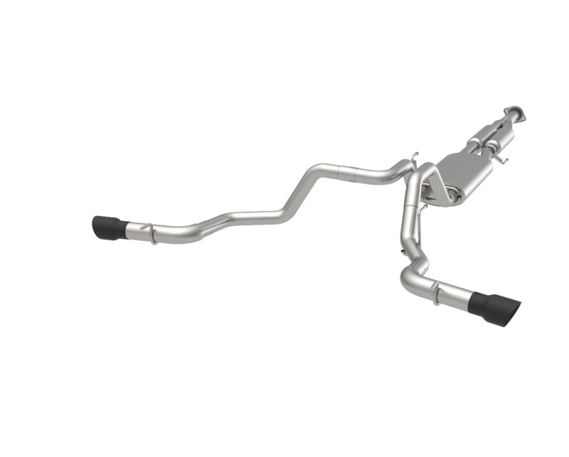 Kooks 15-20 Ford F150 2.7/3.5/5.0L 3in Dual Cat-Back Side Exit Exhaust w/BlackTips Kooks 15-20 Ford F150 2.7/3.5/5.0L 3in Dual Cat-Back Side Exit Exhaust w/BlackTips