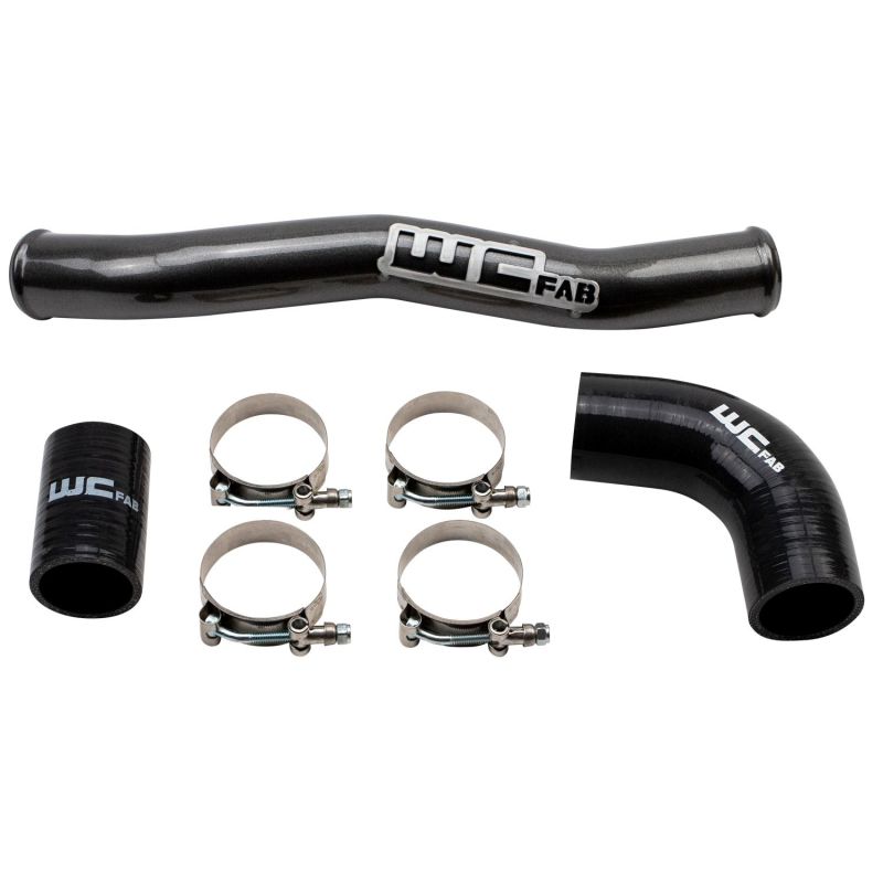Wehrli 2020-2024 Chevrolet 6.6L L5P Duramax Upper Coolant Pipe - Brizzle Blue Wehrli 2020-2024 Chevrolet 6.6L L5P Duramax Upper Coolant Pipe - Brizzle Blue