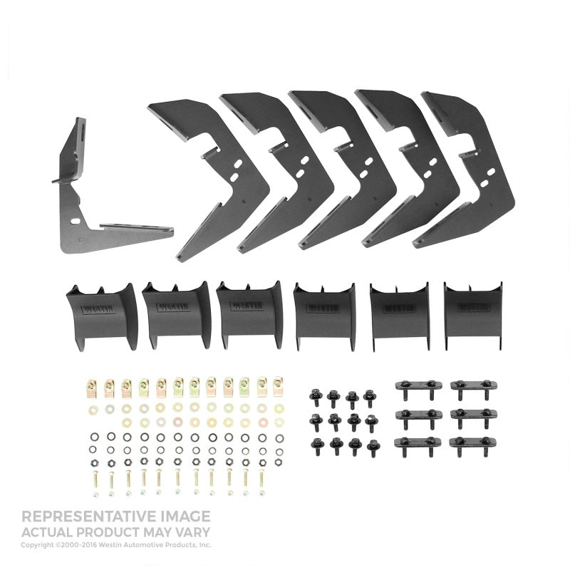 Westin 2007-2018 Toyota Tundra Dbl Cab Thrasher Running Boards - Textured Black Westin 2007-2018 Toyota Tundra Dbl Cab Thrasher Running Boards - Textured Black