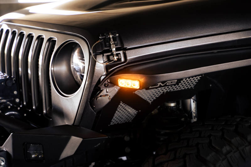 DV8 Offroad 18-23 Jeep Wrangler JL Slim Fender Flares DV8 Offroad 18-23 Jeep Wrangler JL Slim Fender Flares