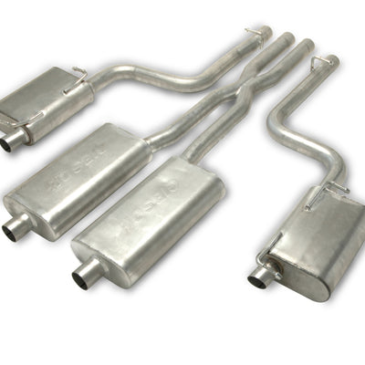 Gibson 11-14 Dodge Charger R/T 5.7L 2.5in Cat-Back Dual Exhaust - Stainless