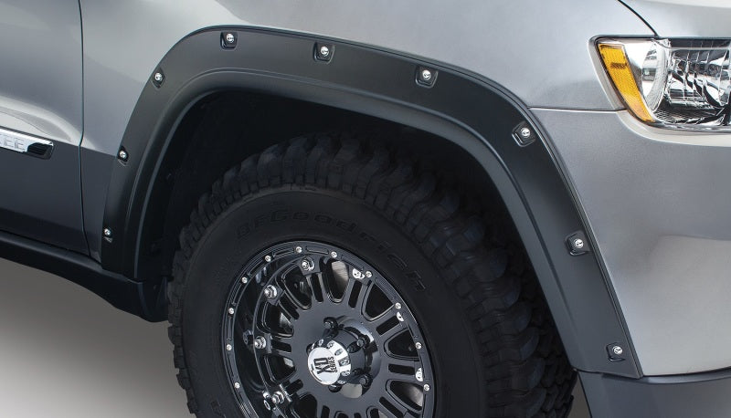 Bushwacker 11-18 Jeep Grand Cherokee Pocket Style Flares 2pc Does Not Fit SRT8 - Black Bushwacker 11-18 Jeep Grand Cherokee Pocket Style Flares 2pc Does Not Fit SRT8 - Black