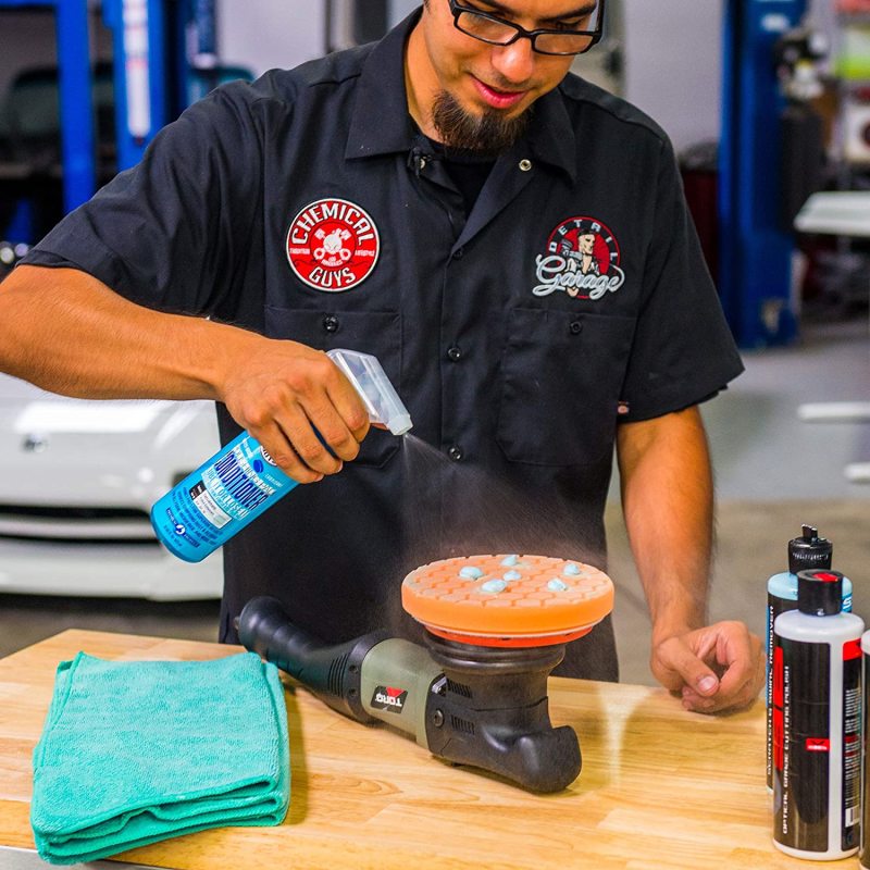 Chemical Guys Hex-Logic Quantum Medium-Heavy Cutting Pad - Orange - 5.5in Chemical Guys Hex-Logic Quantum Medium-Heavy Cutting Pad - Orange - 5.5in