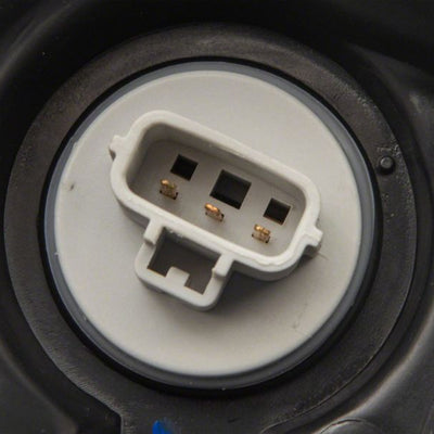 Raxiom 07-13 Toyota Tundra Axial Projector Headlights w/ SEQL LED Bar- Blk Housing (Clear Lens)