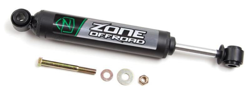 Zone Offroad 07-18 Jeep Wrangler JK Single Steering Stabilizer - Black Zone Offroad 07-18 Jeep Wrangler JK Single Steering Stabilizer - Black