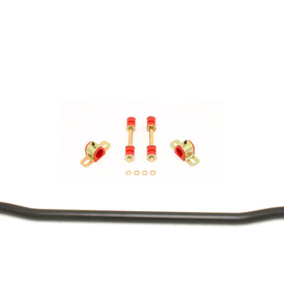 BMR 70-81 2nd Gen F-Body Front Solid 1.25in Sway Bar Kit w/ Bushings - Black Hammertone