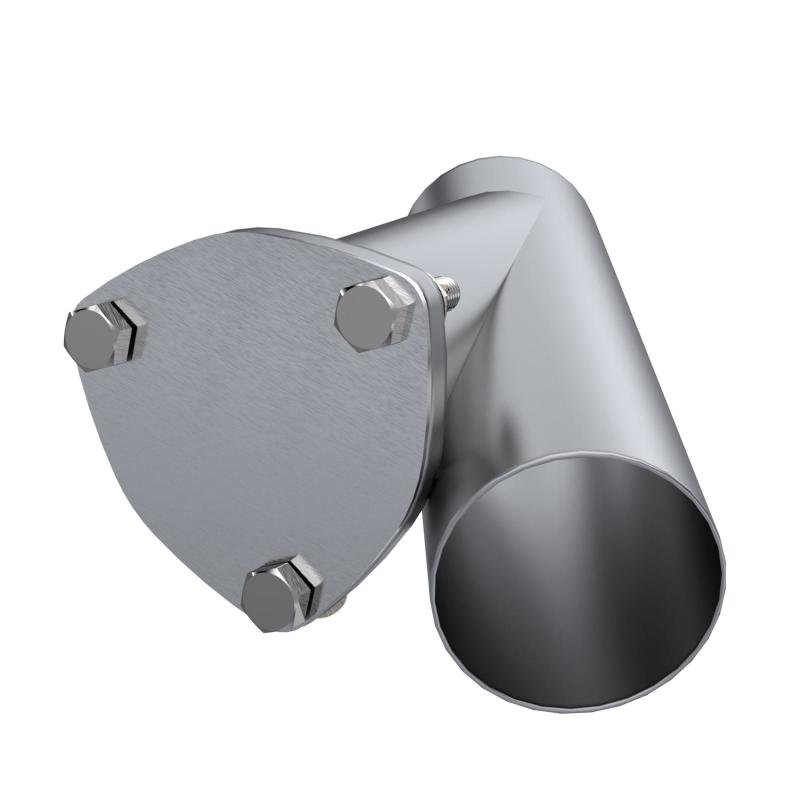 QTP 3in Weld-On QTEC Exhaust Cutout Y-Pipe QTP 3in Weld-On QTEC Exhaust Cutout Y-Pipe