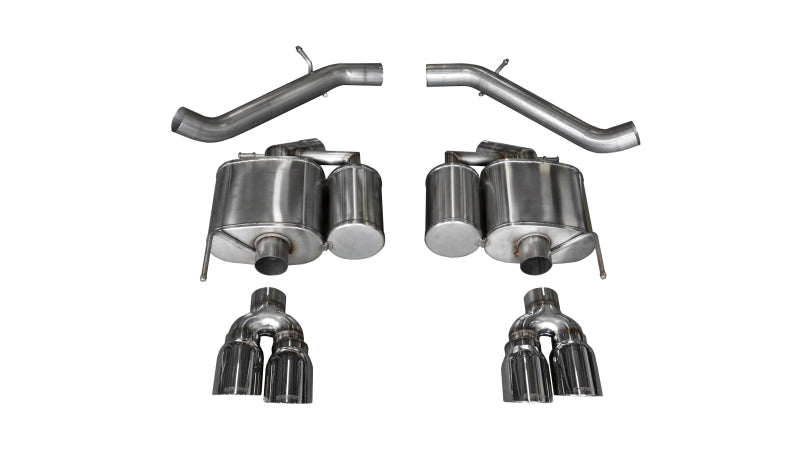 Corsa 2016-2019 Cadillac ATS-V 3.6T 4in Polished Sport Axle-Back Exhaust Corsa 2016-2019 Cadillac ATS-V 3.6T 4in Polished Sport Axle-Back Exhaust