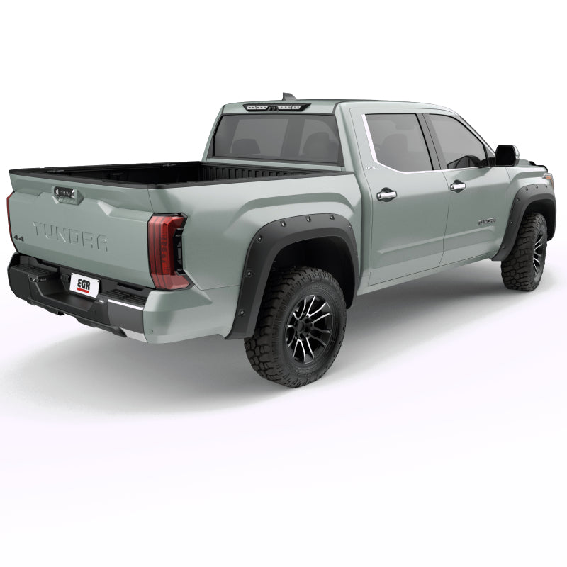 EGR 2023 Toyota Tundra Traditional Bolt-On Look Fender Flares Set Of 4 EGR 2023 Toyota Tundra Traditional Bolt-On Look Fender Flares Set Of 4