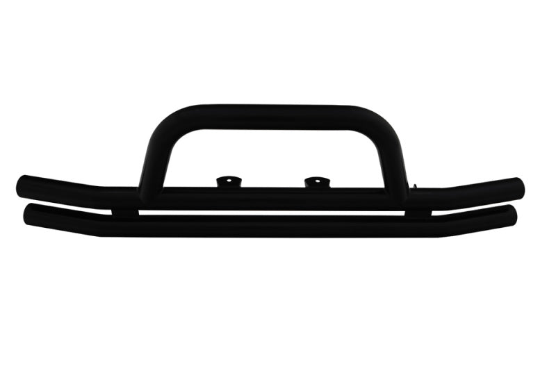 Rampage 2007-2018 Jeep Wrangler(JK) Double Tube Bumper Front - Black Rampage 2007-2018 Jeep Wrangler(JK) Double Tube Bumper Front - Black