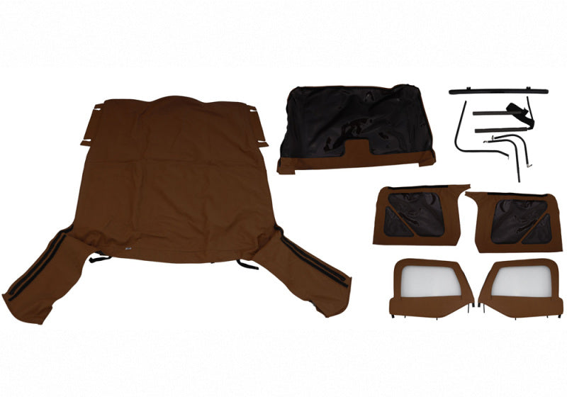 Rampage 1997-2006 Jeep Wrangler(TJ) Complete Top - Spice Denim Rampage 1997-2006 Jeep Wrangler(TJ) Complete Top - Spice Denim