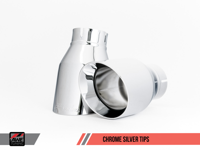 AWE Tuning BMW F3X 340i Touring Edition Axle-Back Exhaust - Chrome Silver Tips (102mm) AWE Tuning BMW F3X 340i Touring Edition Axle-Back Exhaust - Chrome Silver Tips (102mm)