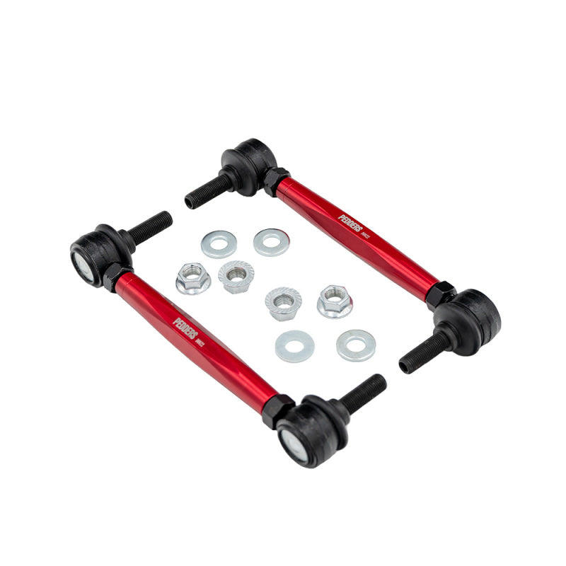 Pedders 15-22 S550 Mustang Adjustable Endlink Kit Front Pedders 15-22 S550 Mustang Adjustable Endlink Kit Front
