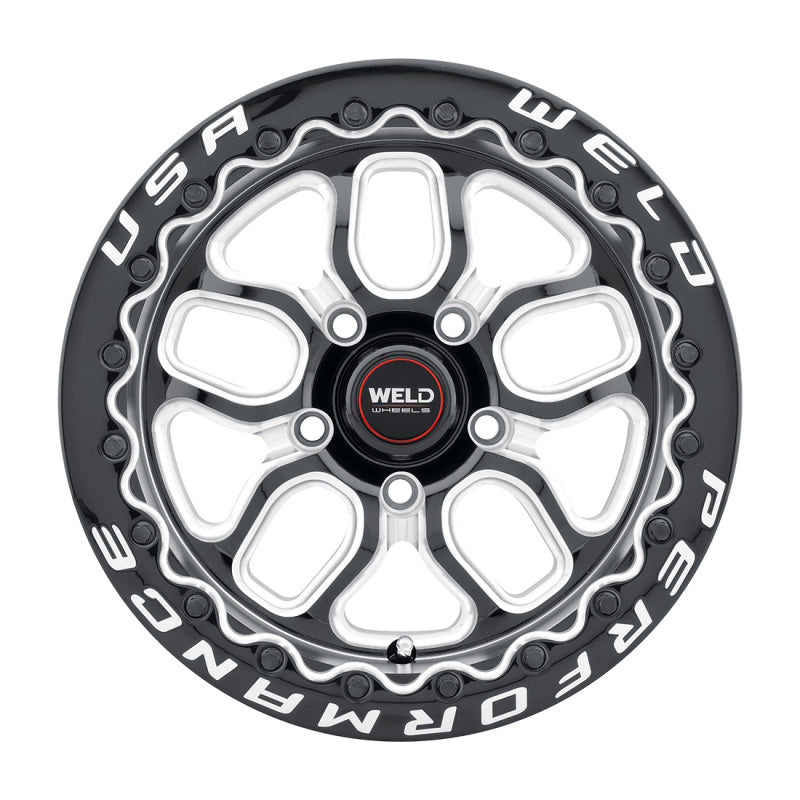 Weld Racing 15x10 Laguna Bead Lock 5x120 ET46 BS7.25 Gloss BLK MIL DIA 78.1 Weld Racing 15x10 Laguna Bead Lock 5x120 ET46 BS7.25 Gloss BLK MIL DIA 78.1