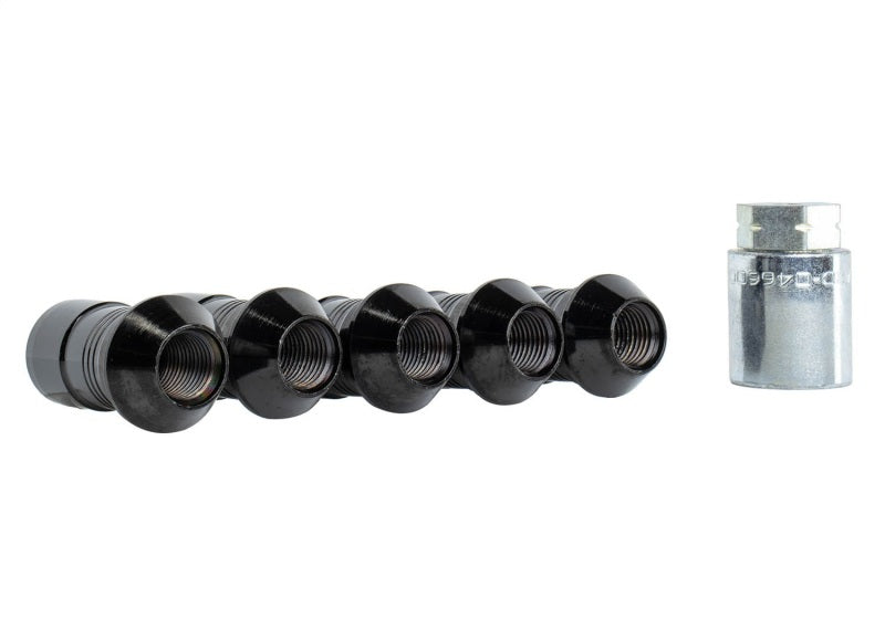 Ford Racing 2023+ Ford Bronco Raptor  M14 x 1.5 Black Security Lug Nut Kit - Set of 5 Ford Racing 2023+ Ford Bronco Raptor  M14 x 1.5 Black Security Lug Nut Kit - Set of 5