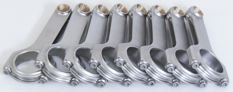 Eagle Chevrolet 6.300in Length 2.100in Journal Diameter H-Beam Connecting Rods (Set of 8) Eagle Chevrolet 6.300in Length 2.100in Journal Diameter H-Beam Connecting Rods (Set of 8)