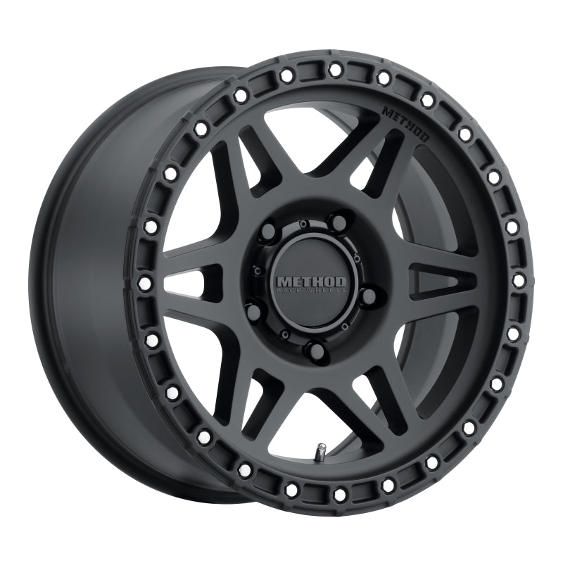 Method MR312 17x9 -12mm Offset 5x5 71.5mm CB Matte Black Wheel Method MR312 17x9 -12mm Offset 5x5 71.5mm CB Matte Black Wheel