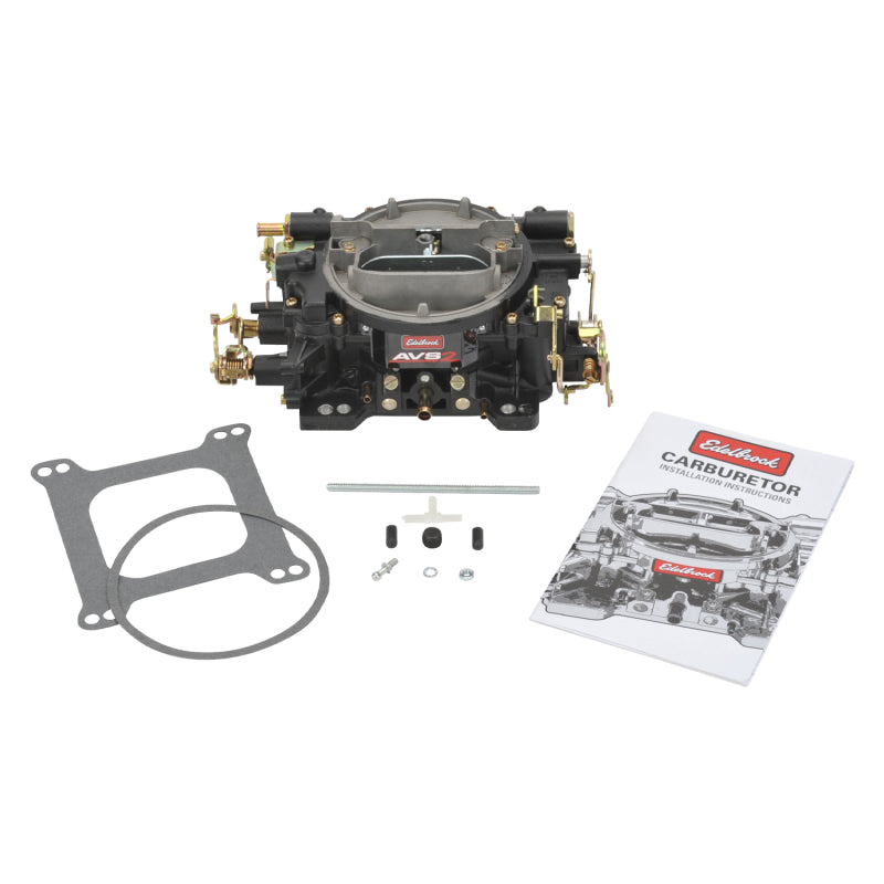 Edelbrock Carburetor AVS2 Series 650 CFM Manual Choke Black Powder Coated (Non-EGR) Edelbrock Carburetor AVS2 Series 650 CFM Manual Choke Black Powder Coated (Non-EGR)