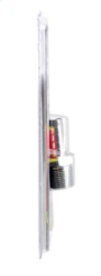 Spectre Fuel Fitting 3/8in. Hose Barb NPT Threads - Chrome Spectre Fuel Fitting 3/8in. Hose Barb NPT Threads - Chrome