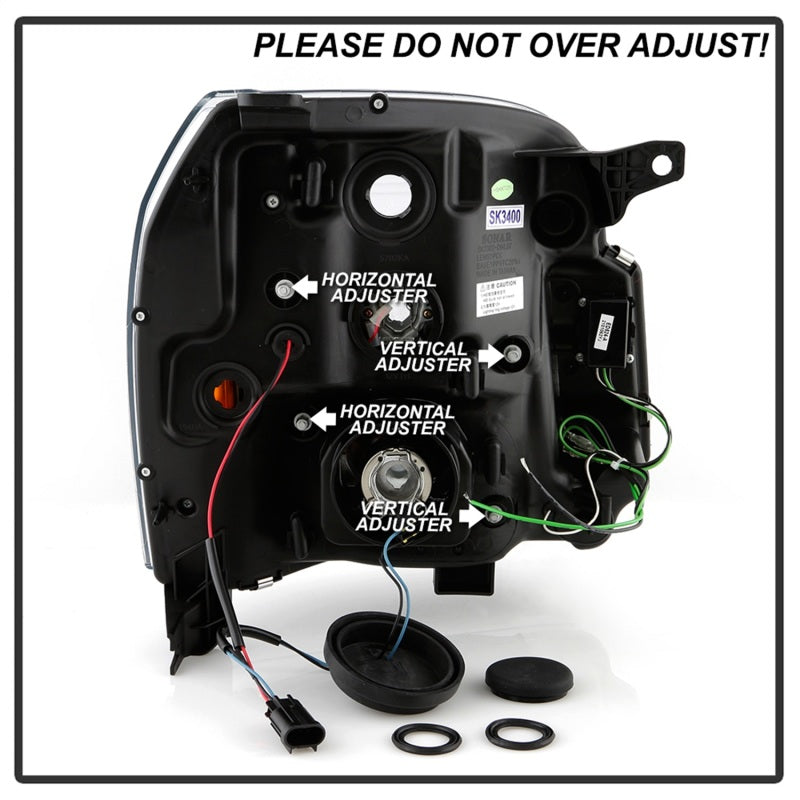 Spyder GMC Yukon 07-14/Denali 07-14 /XL 07-14 V2 Projector Headlights - Chrome PRO-YD-GY07V2SI-C Spyder GMC Yukon 07-14/Denali 07-14 /XL 07-14 V2 Projector Headlights - Chrome PRO-YD-GY07V2SI-C