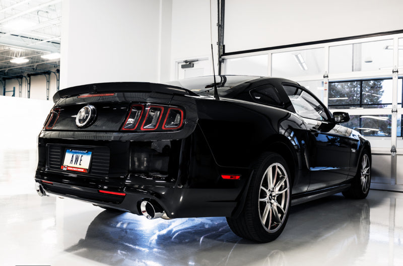 AWE Tuning S197 Mustang GT Axle-back Exhaust - Touring Edition (Chrome Silver Tips) AWE Tuning S197 Mustang GT Axle-back Exhaust - Touring Edition (Chrome Silver Tips)