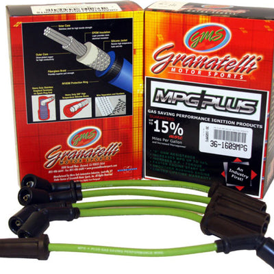 Granatelli 80-82 Chevrolet Pickup/Blazer (Compact) 4Cyl 1.9L MPG Plus Ignition Wires