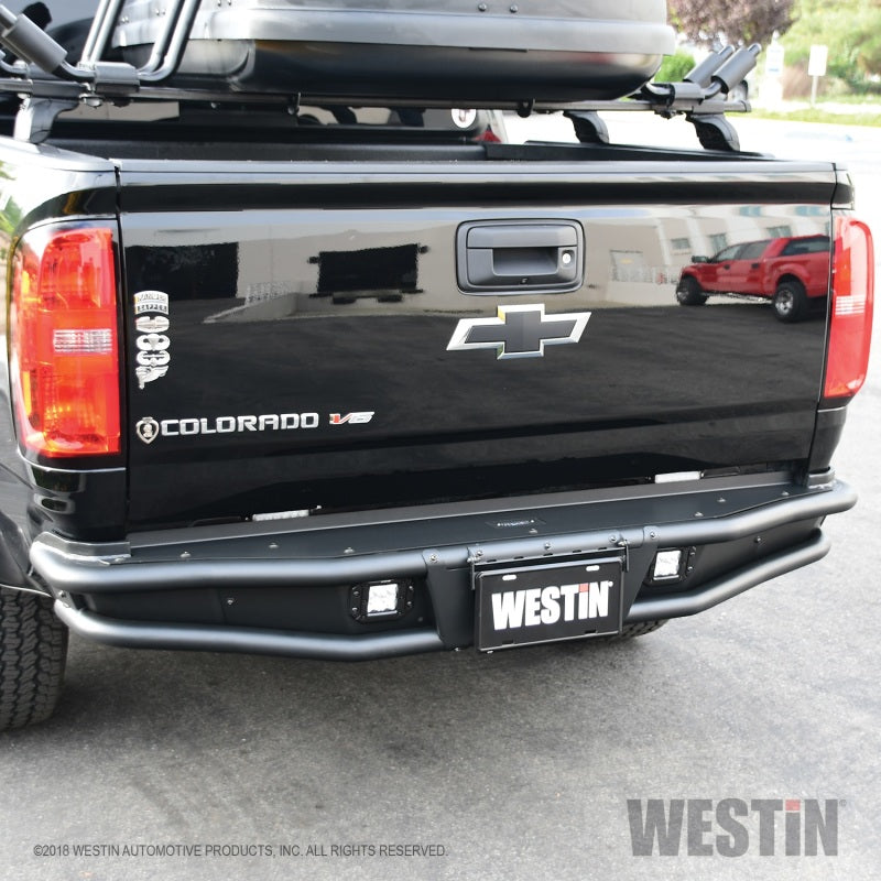 Westin 15-22 Chevrolet Colorado Outlaw Rear Bumper - Textured Black Westin 15-22 Chevrolet Colorado Outlaw Rear Bumper - Textured Black