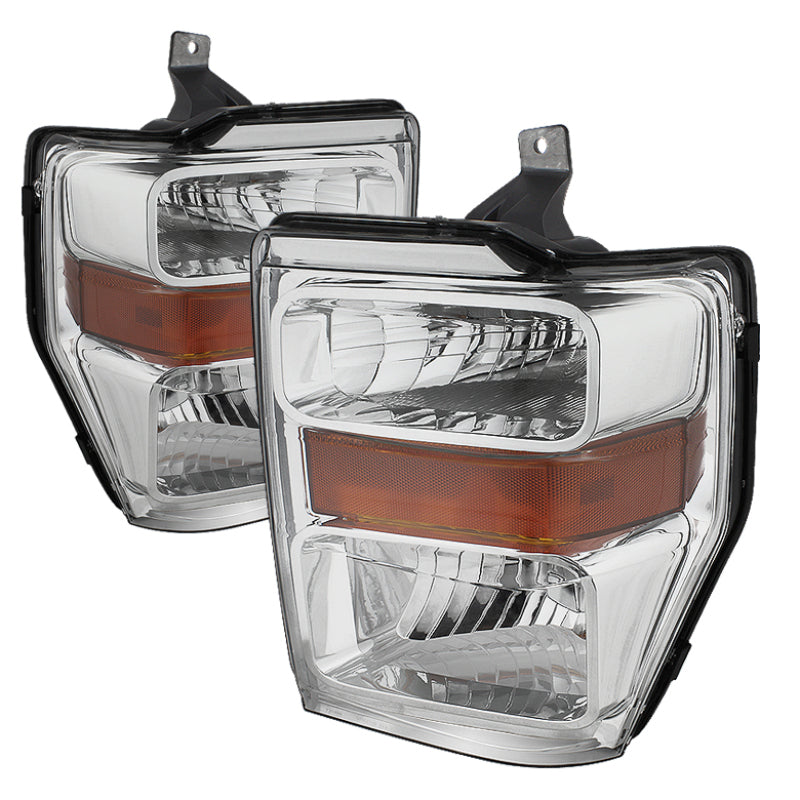 xTune Ford F250/350/450 Super Duty 08-10 OEM Headlights Chrome HD-JH-FS08-AM-C xTune Ford F250/350/450 Super Duty 08-10 OEM Headlights Chrome HD-JH-FS08-AM-C