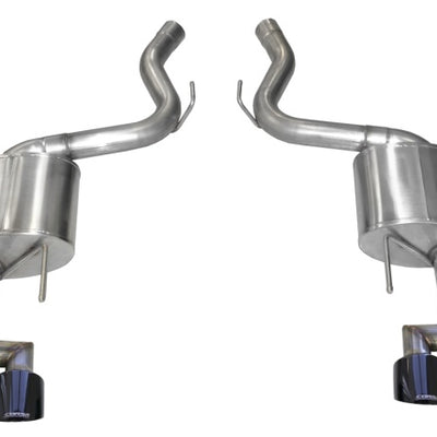 Corsa 18-23 Ford Mustang 5.0L V8 3in Sport Axle-Back Dual Rear Exit w/ 4in Black PVD Pro-Series Tips