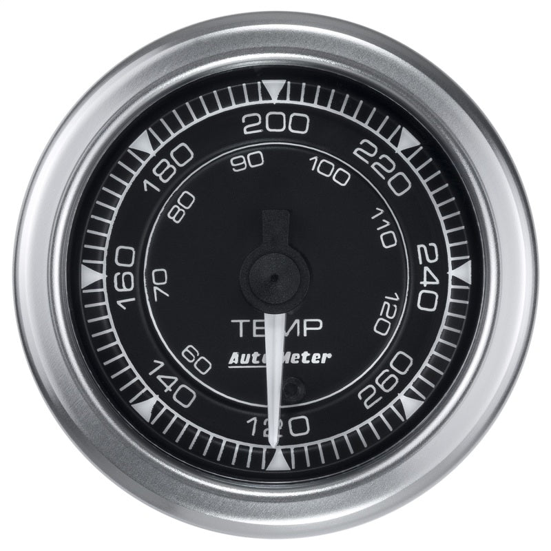 Autometer Chrono 2-1/16in 120-280 Degree Temperature Gauge Autometer Chrono 2-1/16in 120-280 Degree Temperature Gauge