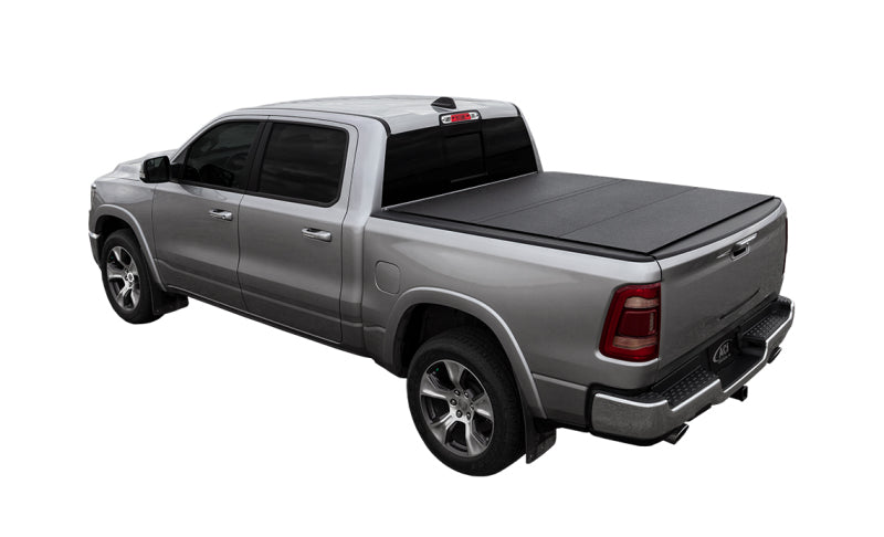 Access LOMAX Tri-Fold Cover Black Urethane Finish 2020 Jeep Gladiator - 5ft Bed Access LOMAX Tri-Fold Cover Black Urethane Finish 2020 Jeep Gladiator - 5ft Bed