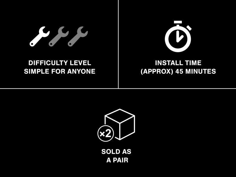 Raxiom 99-04 Ford Mustang Dual LED Halo Projector Headlights- Black Housing (Smoked Lens) Raxiom 99-04 Ford Mustang Dual LED Halo Projector Headlights- Black Housing (Smoked Lens)