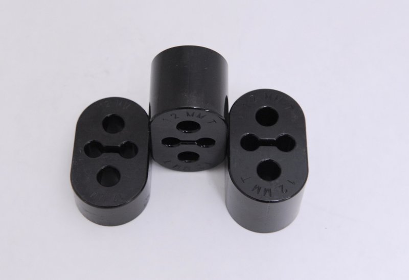 Kartboy 15-19 Volkswagen GTI/Golf R/15-19 Audi S3/RS3 Thick Exhaust Hanger - 12mm - Black Kartboy 15-19 Volkswagen GTI/Golf R/15-19 Audi S3/RS3 Thick Exhaust Hanger - 12mm - Black