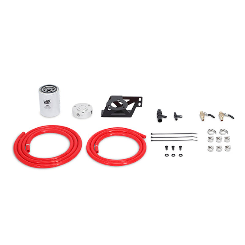 Mishimoto 08-10 Ford 6.4L Powerstroke Coolant Filtration Kit - Red Mishimoto 08-10 Ford 6.4L Powerstroke Coolant Filtration Kit - Red