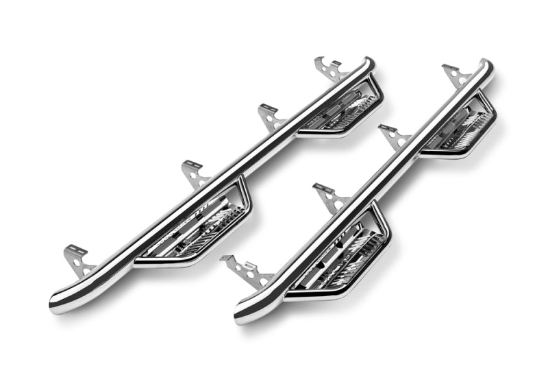 N-Fab Podium SS 2019 Jeep Wrangler JT 4DR Truck - Full Length - Polished Stainless - 3in N-Fab Podium SS 2019 Jeep Wrangler JT 4DR Truck - Full Length - Polished Stainless - 3in