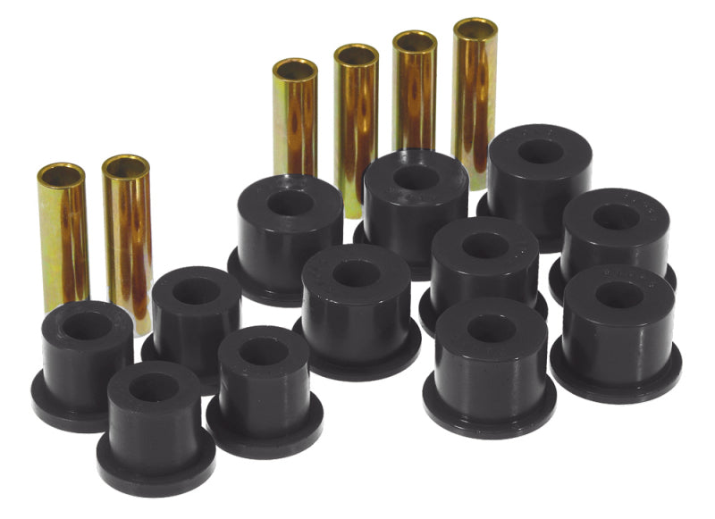 Prothane 88-98 GM 2/4wd Rear Spring & Shackle Bushings - Black Prothane 88-98 GM 2/4wd Rear Spring & Shackle Bushings - Black