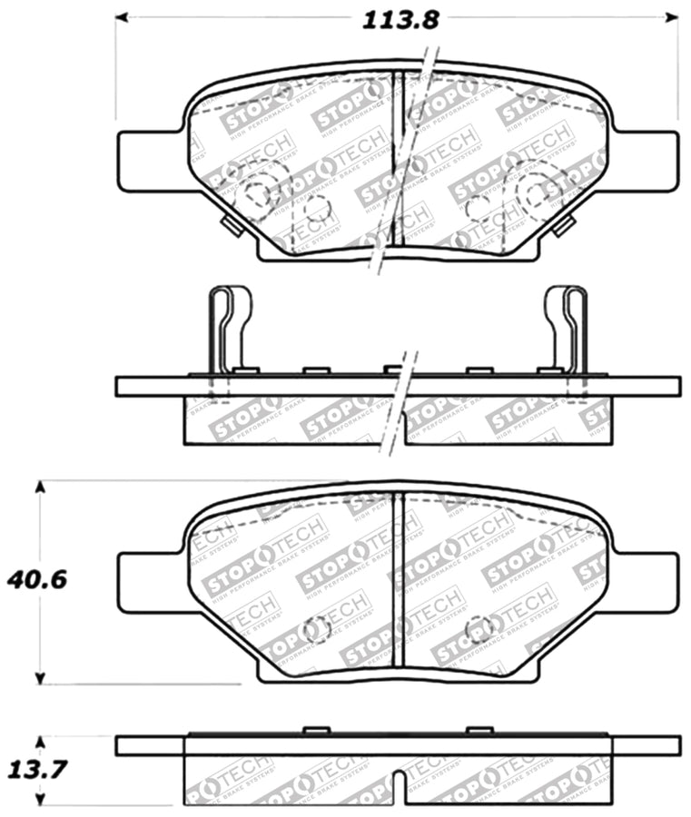 StopTech Performance Brake Pads StopTech Performance Brake Pads