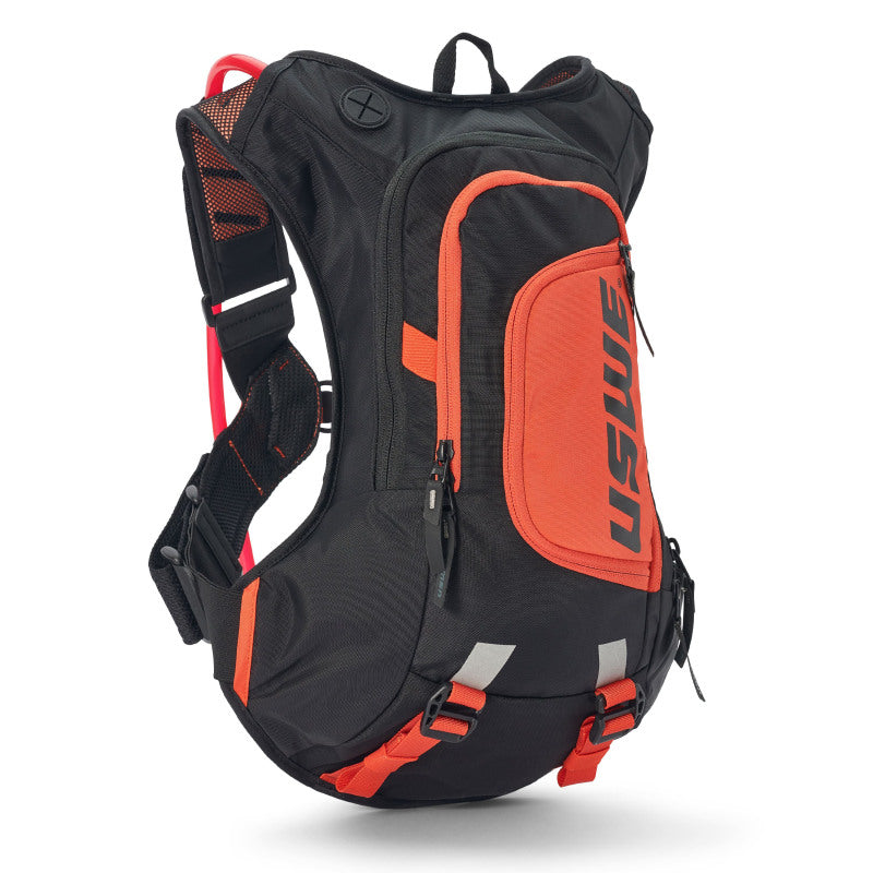 USWE Moto Hydro Hydration Pack 12L - Black/Factory Orange USWE Moto Hydro Hydration Pack 12L - Black/Factory Orange