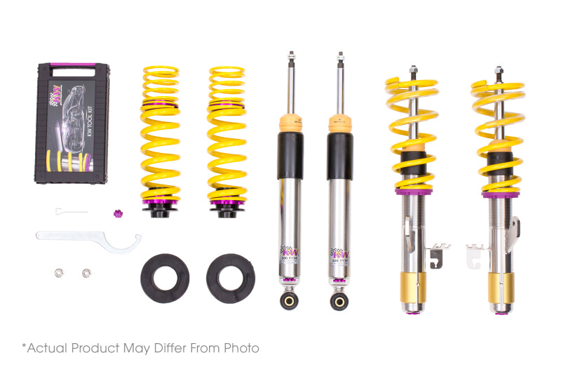 KW Coilover Kit V3 Audi RS4 (QB6)Convertible + Avant; Quattro incl. facelift KW Coilover Kit V3 Audi RS4 (QB6)Convertible + Avant; Quattro incl. facelift