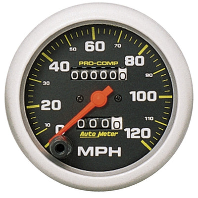 AutoMeter Gauge Speedometer 3-3/8in. 120MPH Mechanical Pro-Comp