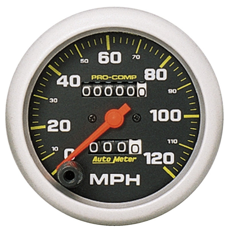 AutoMeter Gauge Speedometer 3-3/8in. 120MPH Mechanical Pro-Comp AutoMeter Gauge Speedometer 3-3/8in. 120MPH Mechanical Pro-Comp