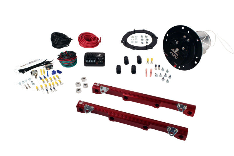 Aeromotive 03-04 Cobra Fuel System - A1000/Rails/PSC/Fittings Aeromotive 03-04 Cobra Fuel System - A1000/Rails/PSC/Fittings