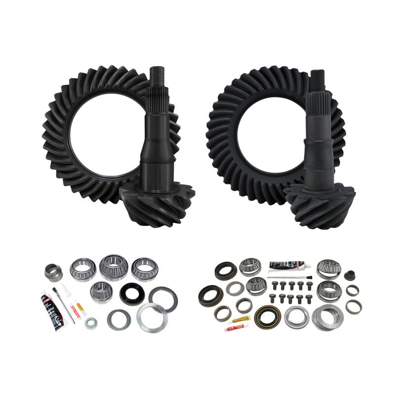 Yukon Gear & Install Kit Package for 11-19 Ford F150 9.75in Front & Rear 4.11 Ratio Yukon Gear & Install Kit Package for 11-19 Ford F150 9.75in Front & Rear 4.11 Ratio