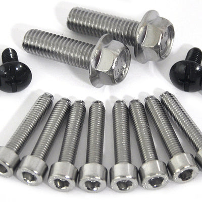 Cycra Replacement Hardware Series 1 - Black/Silver