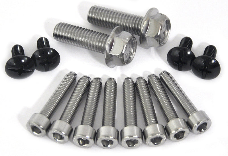 Cycra Replacement Hardware Series 1 - Black/Silver Cycra Replacement Hardware Series 1 - Black/Silver
